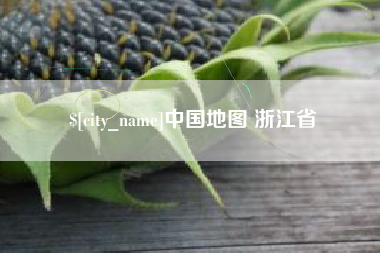 东莞中国地图 浙江省