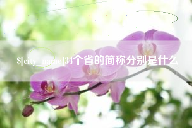 东莞34个省的简称分别是什么