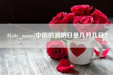 东莞中国的消防日是几月几日？