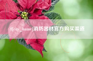 东莞消防器材官方购买渠道