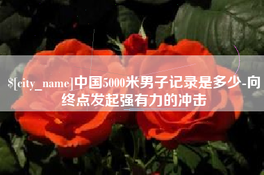 东莞中国5000米男子记录是多少-向终点发起强有力的冲击