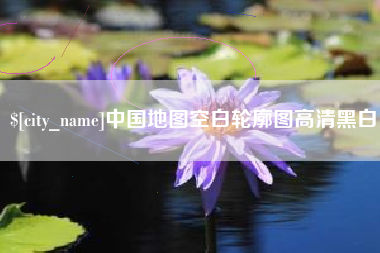 东莞中国地图空白轮廓图高清黑白