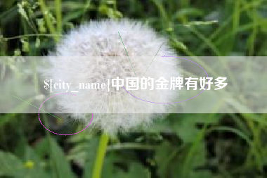 东莞中国的金牌有好多