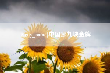 东莞中国哪九块金牌
