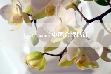 东莞中国金牌估计