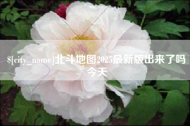 东莞北斗地图2025最新版出来了吗今天