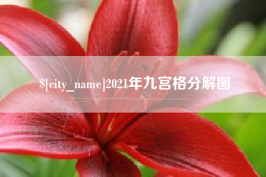 东莞2021年九宫格分解图