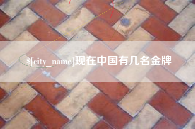 东莞现在中国有几名金牌