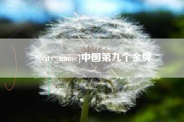 东莞中国第九个金牌