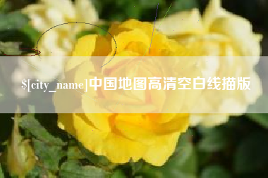 东莞中国地图高清空白线描版