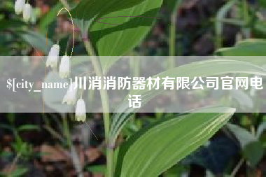 东莞川消消防器材有限公司官网电话