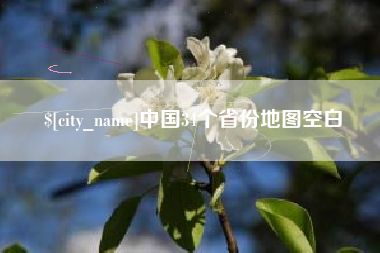 东莞中国34个省份地图空白
