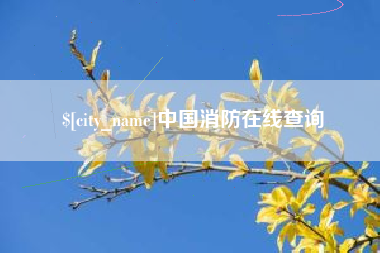 东莞中国消防在线查询