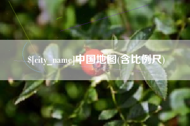 东莞中国地图(含比例尺)