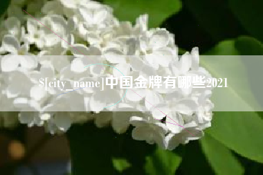 东莞中国金牌有哪些2021