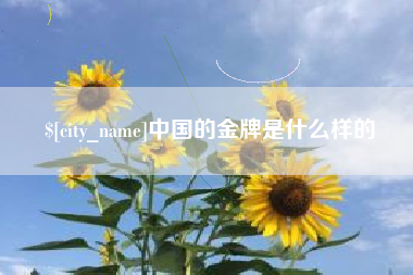 东莞中国的金牌是什么样的